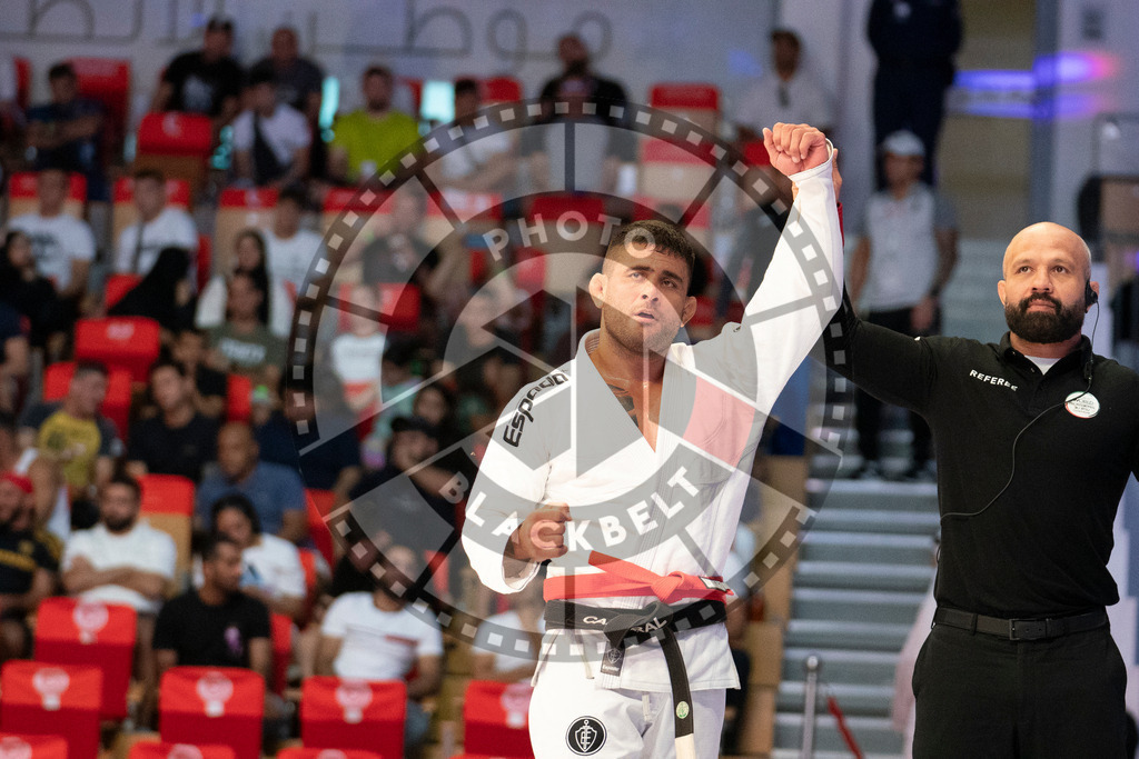 20231107PBB4712 | Fighters compete during the AJP World Master Championship in the Mubadala Arena in Abu Dhabi, Arab United Emirates, on November 7, 2023.