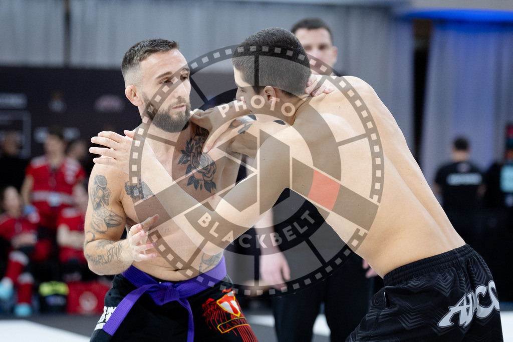 20260214PBB1984 | Fighters compete during the ADCC European Trials  competition day 1 in Belgrade, Serbia, on February 14, 2026.