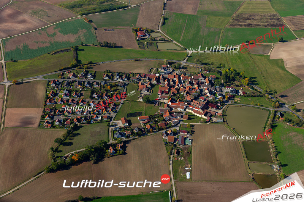 Die Luftbildaufnahme Limbach -  wurde 2019 mittels Flugzeug (keine Drohne) erstellt. Perfekte Schärfe und Druck- Ergebnisse- Garantiert!