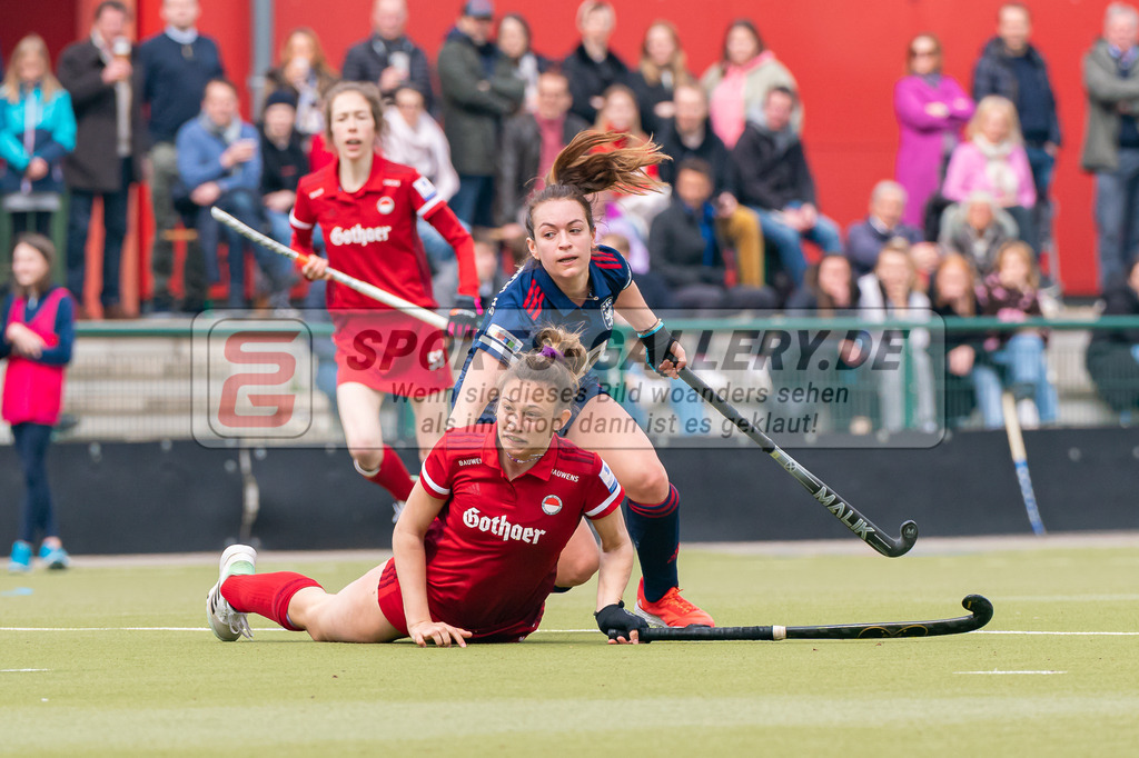 HK_20230416_901646 | 1. Bundesliga Damen Düsseldorfer HC - Rot-Weiss Köln am 16.4.2023 DHC Düsseldorf, Düsseldorf , Tessa Schubert ( Düsseldorfer HC #28 )