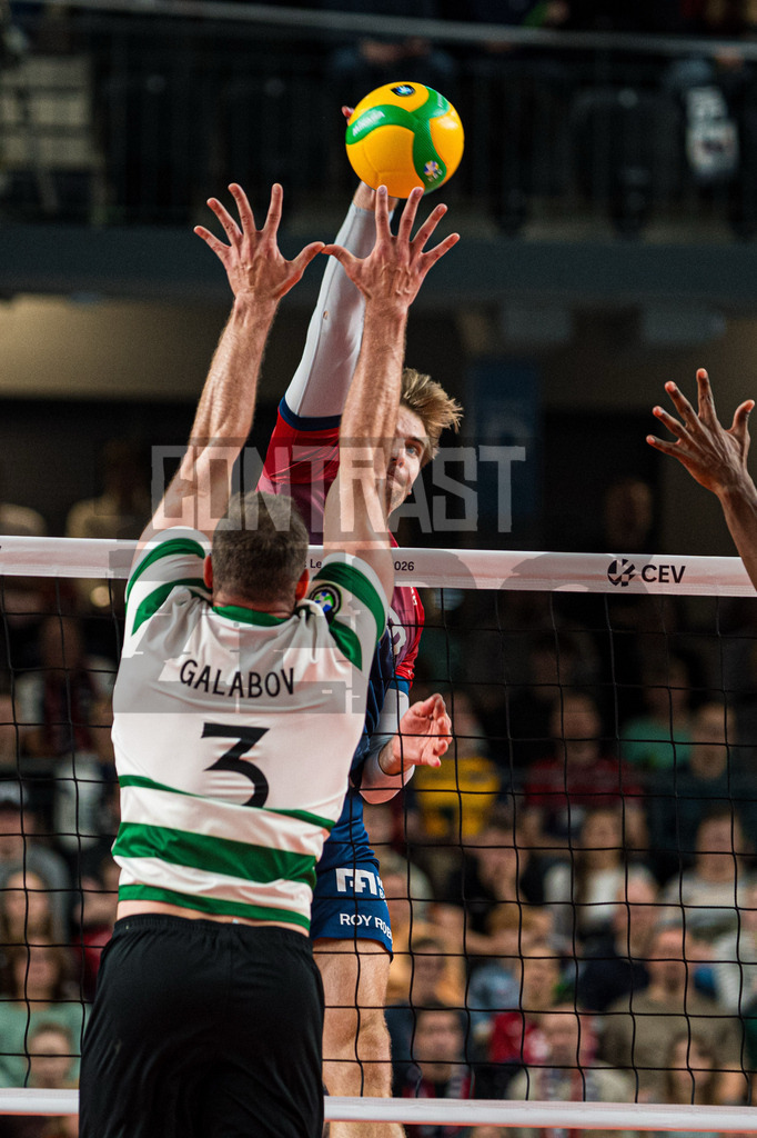 Volleyball I Herren I Saison 2025/2026 I CEV Champions League I CLVM69 I SVG Lüneburg - Sporting CP Lisboa | CONTRAST ZERØ MEDIA - Realisiert mit Pictrs.com