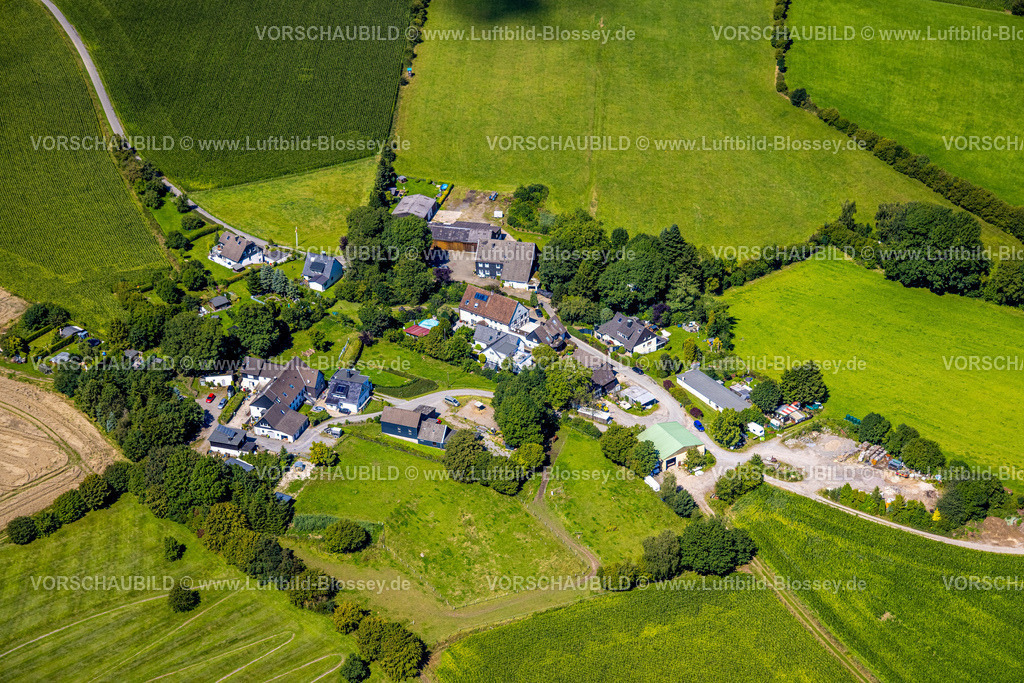 Ennepetal230801477 | Luftbild, Ortsansicht Ortsteil Holthausen, Oelkinghausen, Ennepetal, Ruhrgebiet, Nordrhein-Westfalen, Deutschland