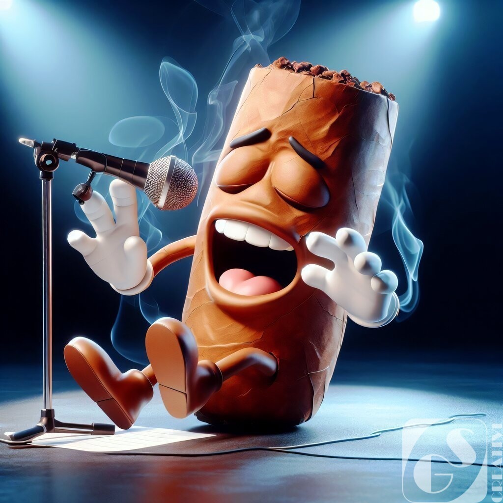 Singing cigar | Fotogeschenke aller Art, kostenlose Games und die schönsten KI-Bilder in 4K Qualität. Egal ob als Download, Leinwand, Kalender usw... Jetzt günstig bestellen!
 - Realisiert mit Pictrs.com