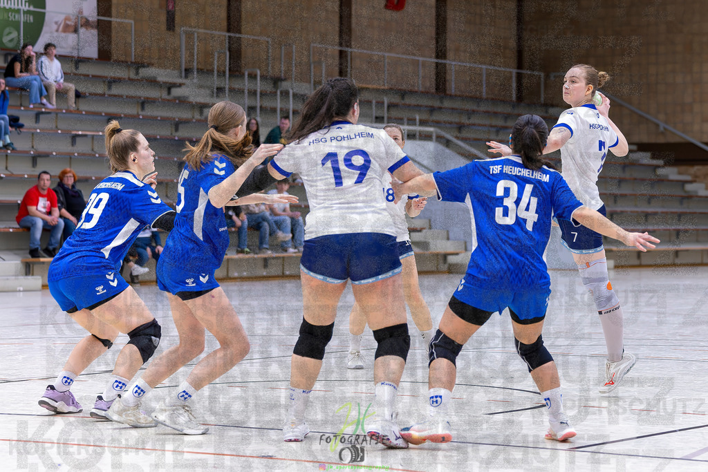 Frauen Bezirksliga, TSF Heuchelheim - HSG Pohlheim | Frauen Bezirksliga, TSF Heuchelheim - HSG Pohlheim am 01.03.2026 in Heuchelheim (Sporthalle Heuchelheim)Photo © 2026 - Jörg Heinrich - Realisiert mit Pictrs.com