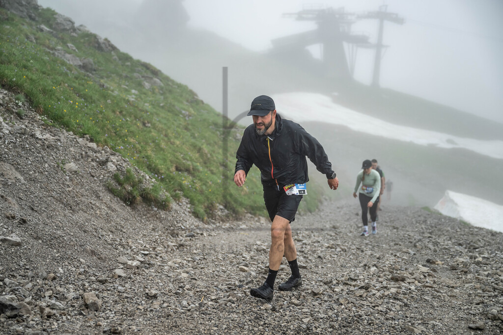 20240707_DB15336 | Nebelhorn-Berglauf 2024 am 07.07.2024  in Oberstdorf. (Foto: Dominik Berchtold)B-AL SPO