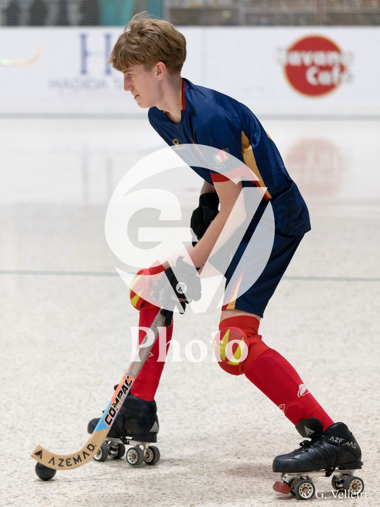 U17  - SC Thunerstern  v Geneve RHC A  |  during the U17  match between SC Thunerstern  and Geneve RHC A  at Centre sportif de la queue d'arve in Geneve, Switzerland