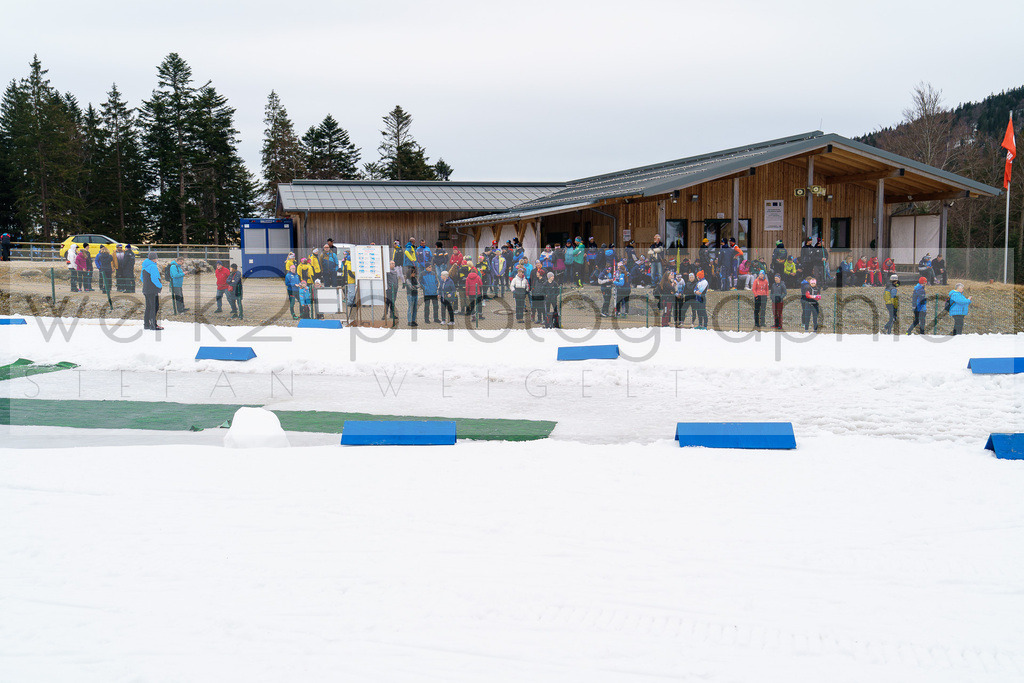 DP ARBER 9.-11.02.2024 | Unter schwierigen Bedingungen zauberte das OK ARBER-Team im Bayerischen Wald eine wettkampffähige Strecke im Arber Hohenzollern Skistadion.