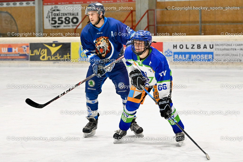 EC Tigers Paternion vs. EC Virgen 12.2.2023 | #18 Kampitsch Andreas, #66 Stadler Andreas