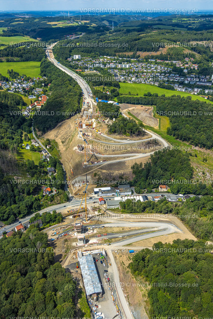 Luedenscheid240709205 | Lüdenscheid, Rahmedetalbrücke, A45, Sauerlandlinie, Sauerland, Nordrhein-Westfalen, Deutschland