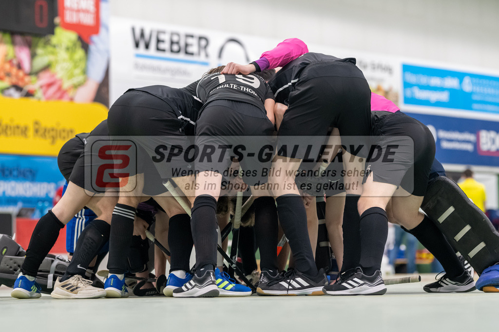 SFE_20230304_0003 | Deutsche Meisterschaft Männliche U16 Halle 2023 am 04.03.2023 in Köln (KTHC Stadion Rot-Weiss Köln Tennis and Hockey Club), Photo: Stephan Fehrmann 2022 (Sports-Gallery)