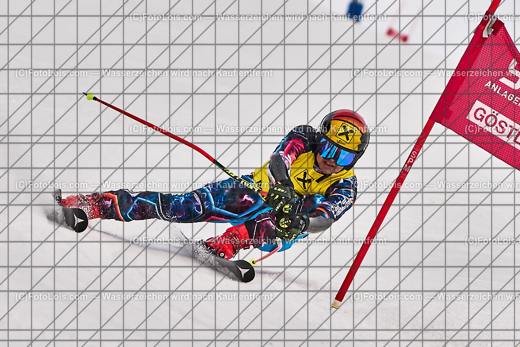 ALP0727_HOCHKARLAUF-RTL_Edlinger Raimund | (C)FotoLois.com, Alois Spandl. HOCHKARLAUF, RTL auf der Almlift-Sonnenhang-Piste, Sa 9. März 2024.