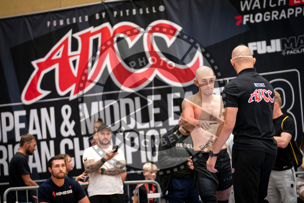 20230916PBB1811 | Fighters compete during the grappling tournement ADCC Trials (European, Middle East and African Championship) in Warsaw, Poland, on September 16, 2023.