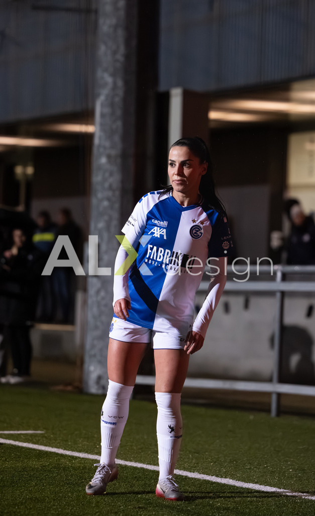 Fußball I Frauen I Saison 2025-2026 I AXA Women's Super League | Women I 14. Spieltag I Grasshoppers Club Zürich - FC Luzern I 14.02.2026 | 7 Qëndresa Krasniqi (AL) (GC Zürich) – Mittelfeld - Realisiert mit Pictrs.com