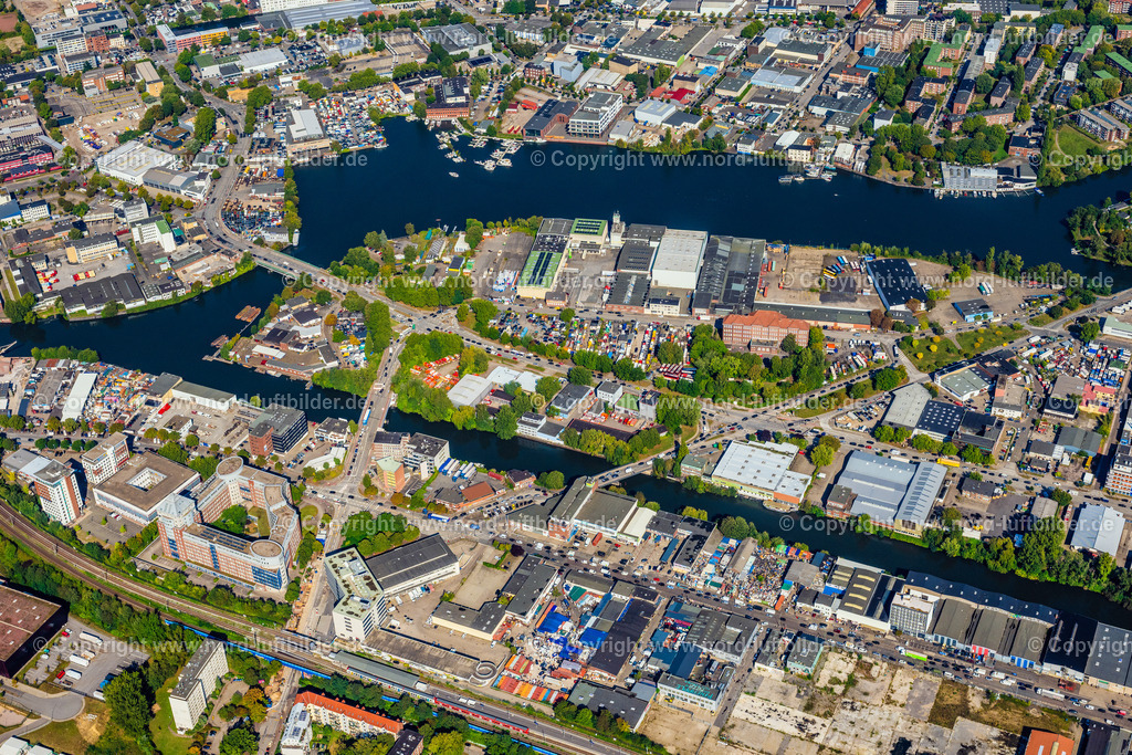 Hamburg_Rothenburgsort_ELS_8316200925 | HAMBURG 20.09.2025 Industrie- und Gewerbegebiet " Großmannstraße " an der Straße Bullenhuser Damm in Hamburg, Deutschland. // Industrial and commercial area " Grossmannstrasse " on street Bullenhuser Damm in Hamburg, Germany. Foto: Martin Elsen