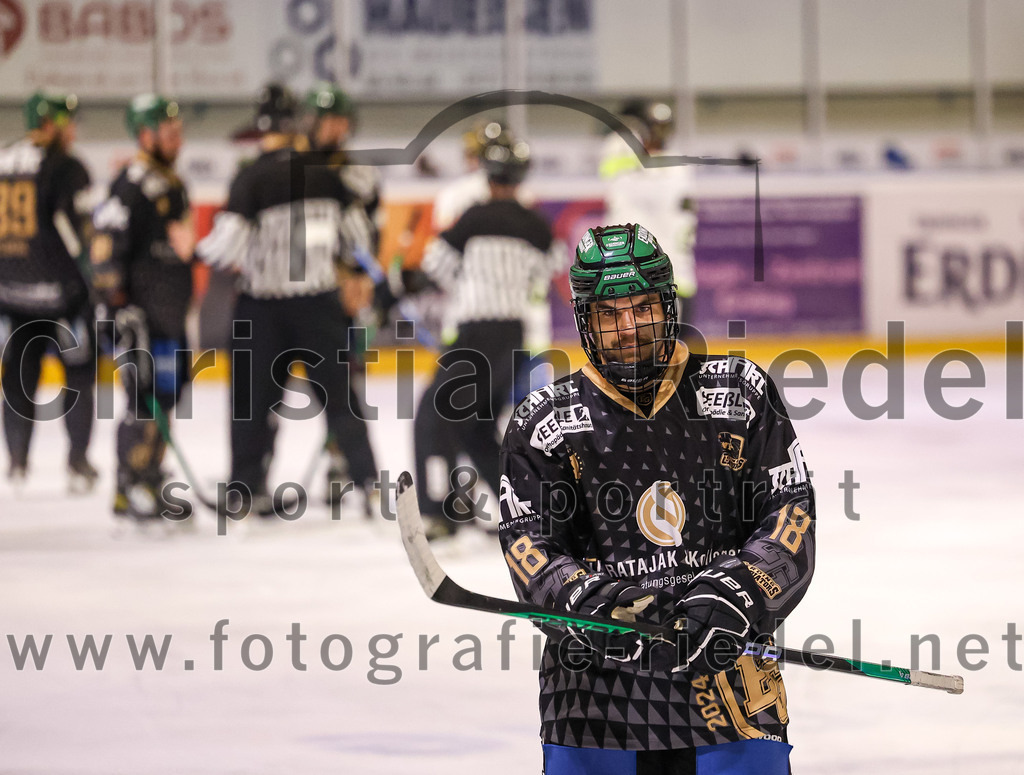2024-03-01_071_TSV_Erding_gegen_ERSC_Amberg | Erding, Deutschland, 01.03.2024:
Eishockey, Bayernliga Playoffs 2023 / 2024, 5. Spieltag, TSV Erding gegen ERSC Amberg, Endergebnis: 9:0

Daniel Krzizok (Erding Gladiators, #18)

Foto: Christian Riedel / fotografie-riedel.net
