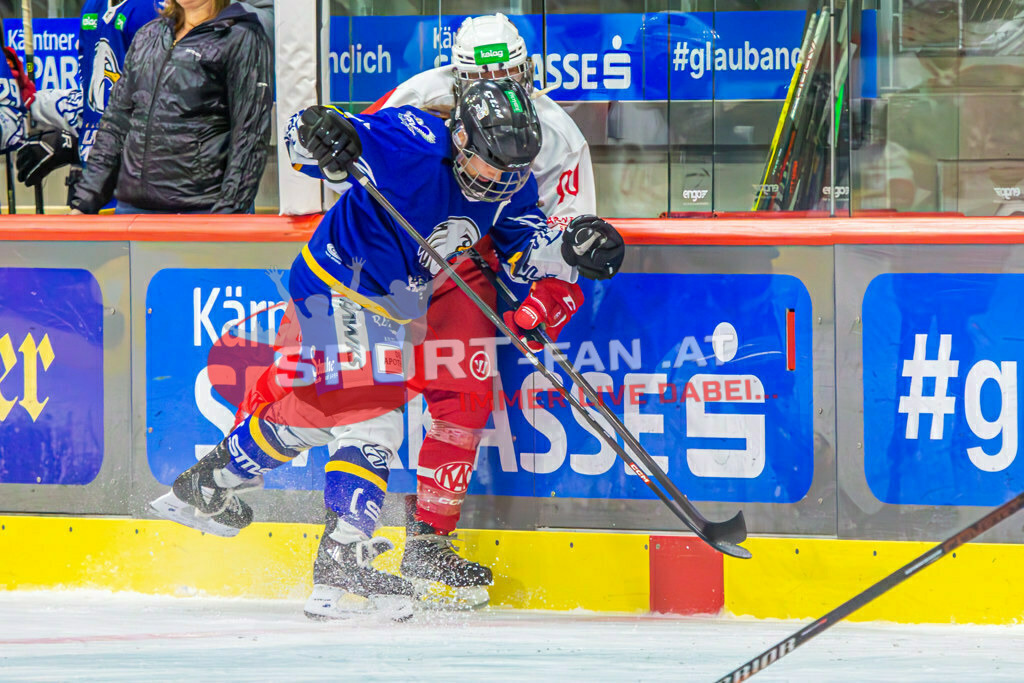Eishockey DEBL 2023/24 | Eishockey DEBL 2023/24, KAC Frauen - Villach Lady Hawks am 27.09.2023 in Klagenfurt (Heidi Horten Arena), Austria, (Photo by Ernst Krawagner sport-fan.at) - Realisiert mit Pictrs.com