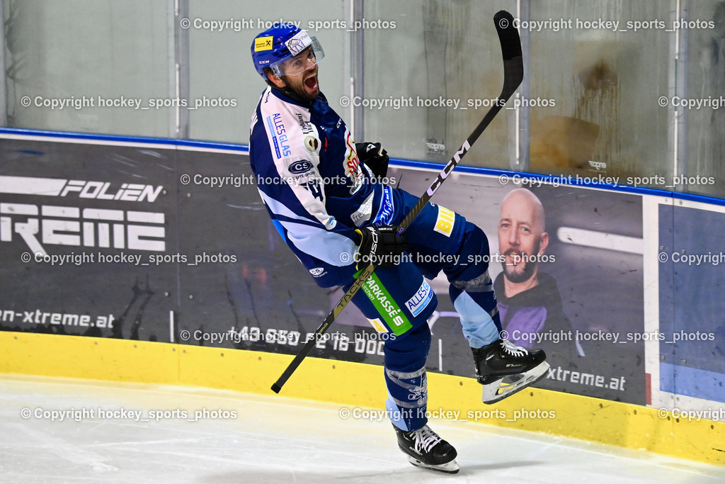 ESC Steindorf vs. MET PHOTOVOLTAIK HORNETS SPITTAL | Jubel #79 Petrik Benjamin ESC Steindorf, ESC Steindorf vs. MET PHOTOVOLTAIK HORNETS SPITTAL, ESC Steindorf vs. MET PHOTOVOLTAIK HORNETS SPITTAL am 26.10.2024 in Steindorf (Ossiachersee Halle), Austria, (Photo by Bernd Stefan)
