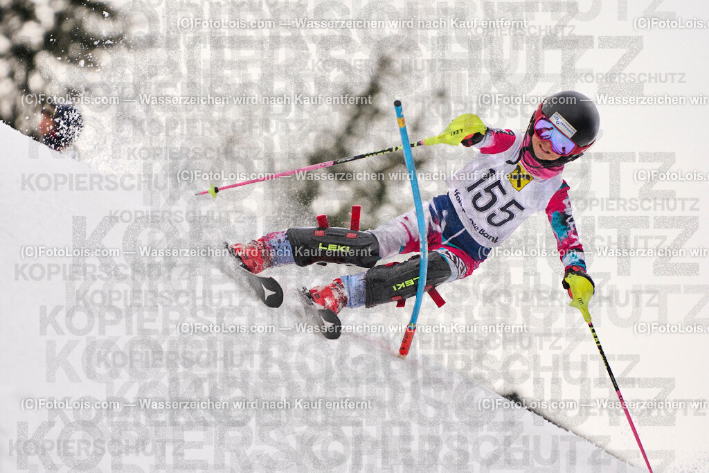 ALP4574_KinderCup-SL_STMK_Strallegg_Huber Franziska | Raiffeisen KINDERCUP Alpin, SLALOM auf der JogllandStreif in Strallegg am So 23. Februar 2025. Veranstaller: Steirischer Skiverband (5000). Skiunion Strallegg (5197).