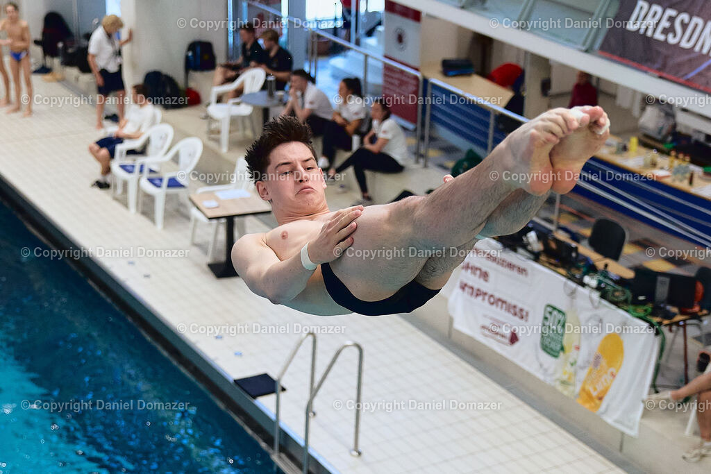 International Youth Diving Meet 2026 | Day 2 of 5 | International Youth Diving Meet 2026| Day 2 of 5 | 23.04.2026 | Youth diving competition featuring 1m and 3m springboard and platform at the Schwimmsportkomplex Freiberger Platz in Dresden.@ Domazer Photography - Realisiert mit Pictrs.com
