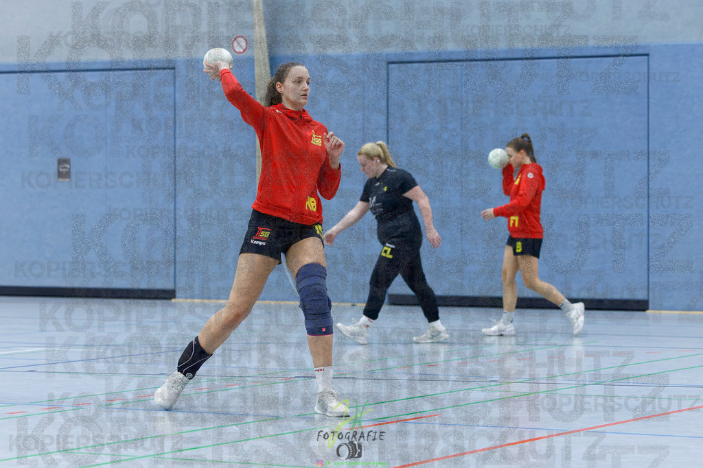 Frauen Oberliga Mitte (HHV); HSG Eibelshausen/Ewersbach - HSG Wettenberg II | Frauen Oberliga Mitte (HHV); HSG Eibelshausen/Ewersbach - HSG Wettenberg II am 13.12.2025 in Steinbrücken (Sporthalle am Hammerweiher)Photo © 2025 - Jörg Heinrich - Realisiert mit Pictrs.com
