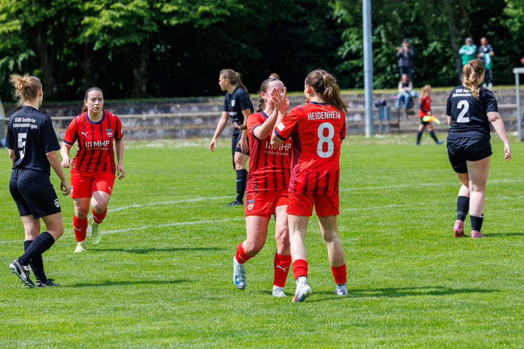 20260517-SGMHS-FCH_028 | SGM Hohenmemmingen/Sontheim vs. 1.FC Heidenheim 1846 II, Fußball, Frauen, Bezirksliga Meisterrunde, 2025/2026, 4. Spieltag, 17.05.2026 in Sontheim, Rasenplatz 1(Foto: Michael Bulling) - Realisiert mit Pictrs.com