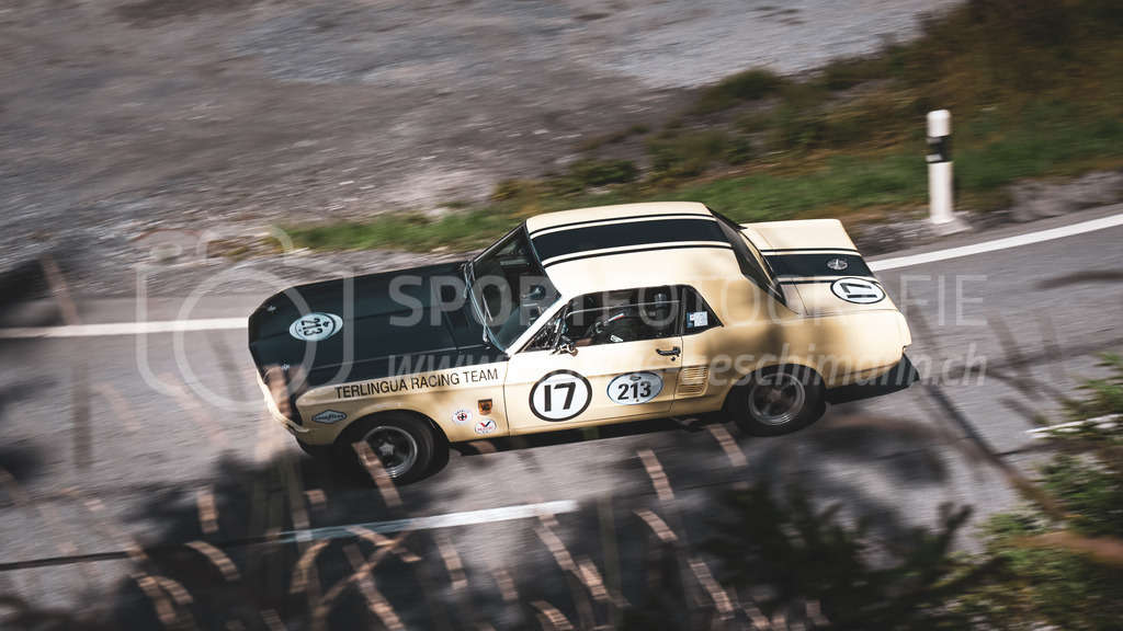 19. Arosa ClassicCar 2023 - 2. September 2023 | 19. Arosa ClassicCar 2023
Arosa, Schweiz
Margelisch Peter aus Schönenberg mit der Startnummer 213 in einem Ford Mustang Terlingua, Jahrgang 1967, in der Klasse Classic Trophy.
@arosaclassiccar, @arosa.official, #arosaclassiccar, #arosa, #76curves, #classiccar
Bild: Sportfotografie Markus Aeschimann | www.markus-aeschimann.ch - Realisiert mit Pictrs.com