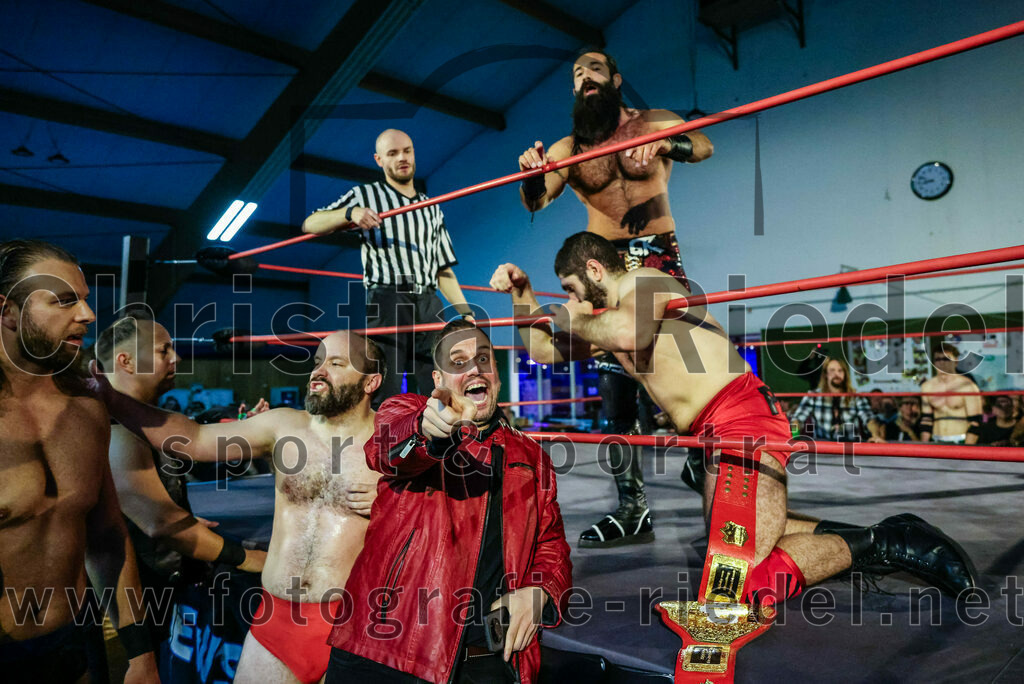 2023-11-11_113_Erding_Wrestlingshow | Erding, Deutschland, 11.11.2023:
Wrestling, Saison 2023, EWS Wrestling ERDING

Foto: Christian Riedel / fotografie-riedel.net