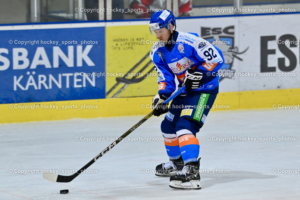 ESC Steindorf vs. ESV Ferlach  | #92 Ratz Patrick ESC Steindorf, ESC Steindorf vs. ESV Ferlach , ESC Steindorf vs. ESV Ferlach  am 15.02.2026 in Steindorf (Ossiachersee Halle), Austria, (Photo by Bernd Stefan)