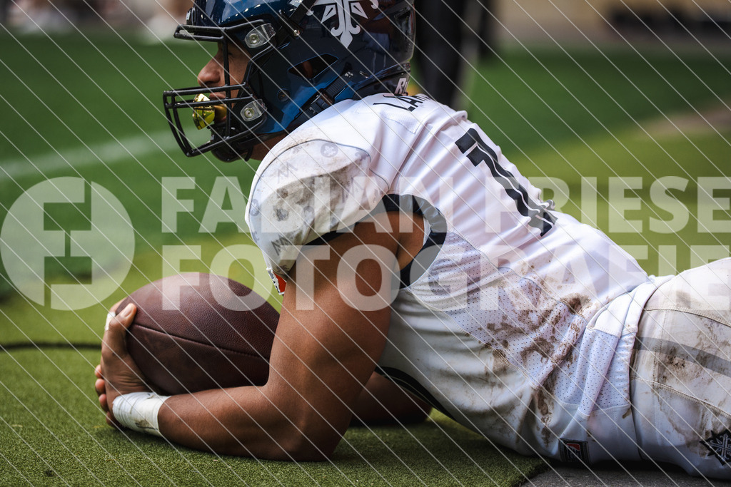 GER Rhein Fire vs. Paris Musketeers, Football, European League of Football, Spieltag 4, Saison 2025, 08.06.2025 | GER Rhein Fire vs. Paris Musketeers, Football, European League of Football, Spieltag 4, Saison 2025, 08.06.2025Foto: Fabian Friese - Realisiert mit Pictrs.com