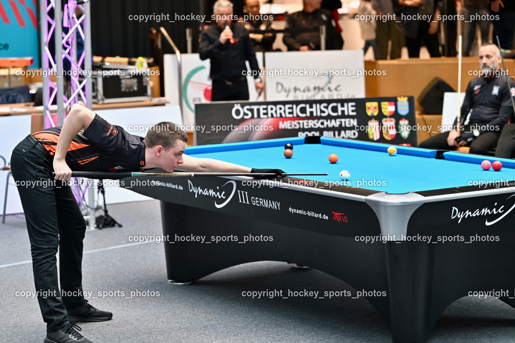 Pool Billard Bundesliga 2025 im ATRIO | OLIVER SZOLNOKI, Pool Billard Bundesliga 2025 im ATRIO, Pool Billard Bundesliga 2025 im ATRIO am 29.03.2025 in Villach (Atrio), Austria, (Photo by Bernd Stefan)