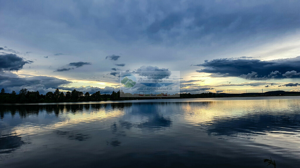 Förmitzspeicher Sonnenuntergang Sommer | Impressionen rund um Hochfranken - Frankenwald - Fichtelgebirge - Realisiert mit Pictrs.com