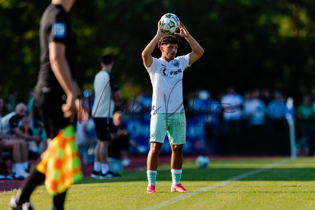 Testspiel, Saison 2026/27: SC Preußen Münster - Kickers Emden | Billerbeck, 10.07.2026: Testspiel, SC Preußen Münster gegen Kickers Emden auf der Anlage des DJK Billerbeck in Billerbeck. Foto: sportfotografie.ms | Markus Paletta - Realisiert mit Pictrs.com