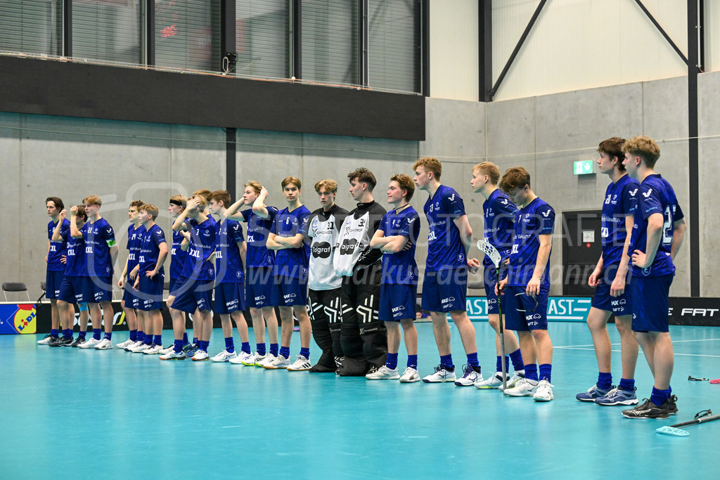 Switzerland U19 vs Finland U19 - 3. February 2024 | Switzerland U19 vs Finland U19
U19 Men International Matches in Switzerland
GoEasy Arena, Siggenthal Station
Finland wins 4:5.
Credit: Markus Aeschimann | <a href="https://www.markus-aeschimann.ch">Sportfotografie Markus Aeschimann</a> | <a href="https://www.instagram.com/sportfotografie.aeschimann">@sportfotografie.aeschimann</a> - Realisiert mit Pictrs.com