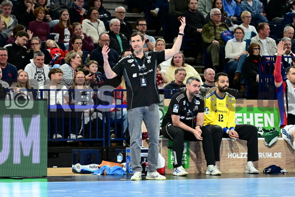 KBS Picture_HSVH-SGFl-Handewitt_003 | Jansen Torsten Trainer (HSV Hamburg) ,Sportarena :  Barclays Arena Hamburg, - Realisiert mit Pictrs.com