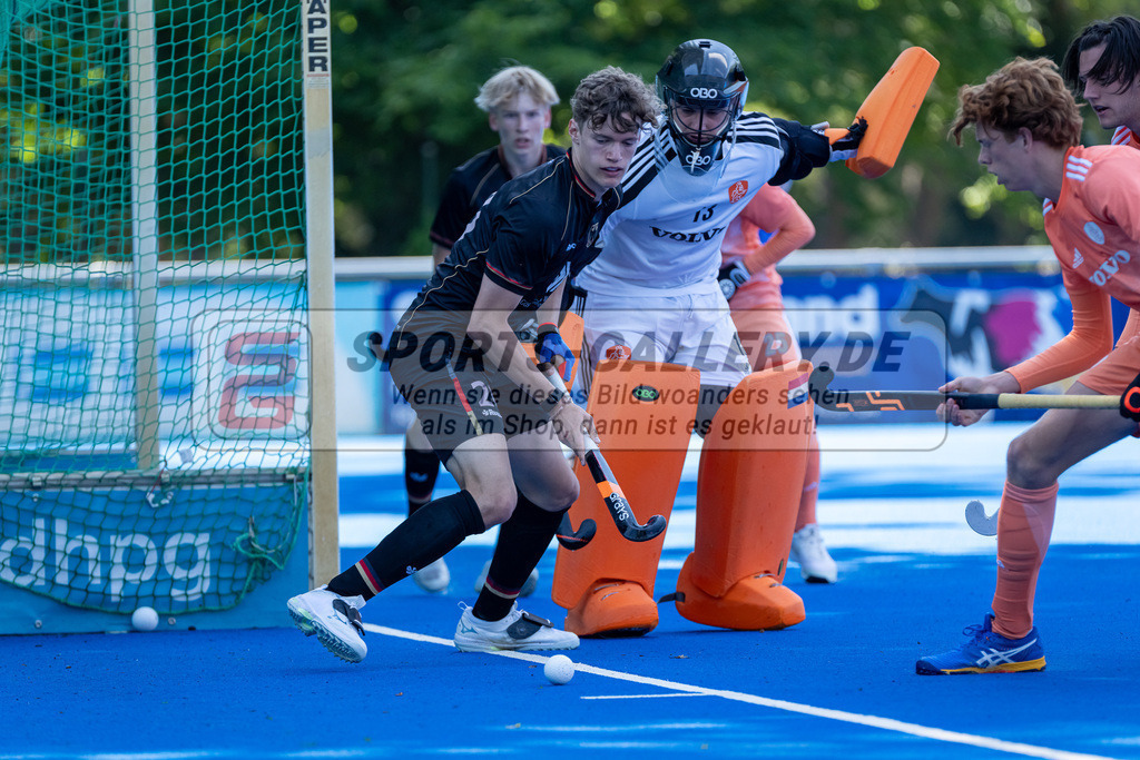 HK_20240628_102432 | MU18 Länderspiel Germany - Niederlande am 28.6.2024 Crefelder HTC, Krefeld ,