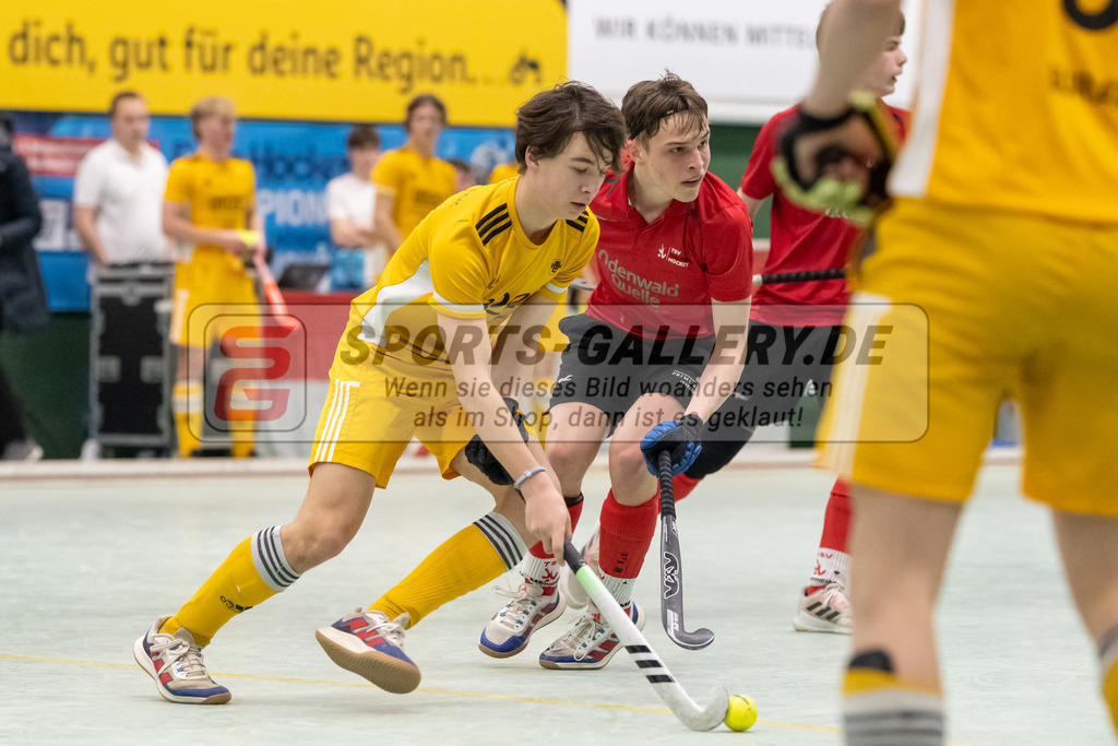 SFE_20230304_0041 | Deutsche Meisterschaft Männliche U16 Halle 2023 am 04.03.2023 in Köln (KTHC Stadion Rot-Weiss Köln Tennis and Hockey Club), Photo: Stephan Fehrmann 2022 (Sports-Gallery)
