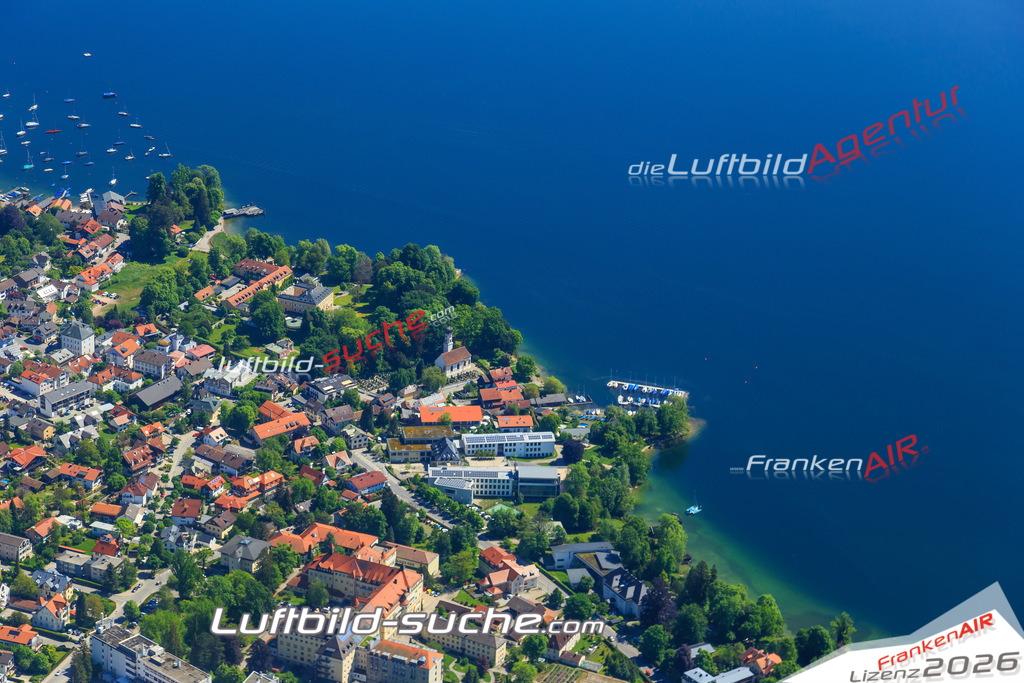 Luftbild von Tutzing, fischergassl Tutzing - Luftaufnahme wurde 2015 von https://frankenair.de mittels Flugzeug (keine Drohne) erstellt - die Geschenkidee