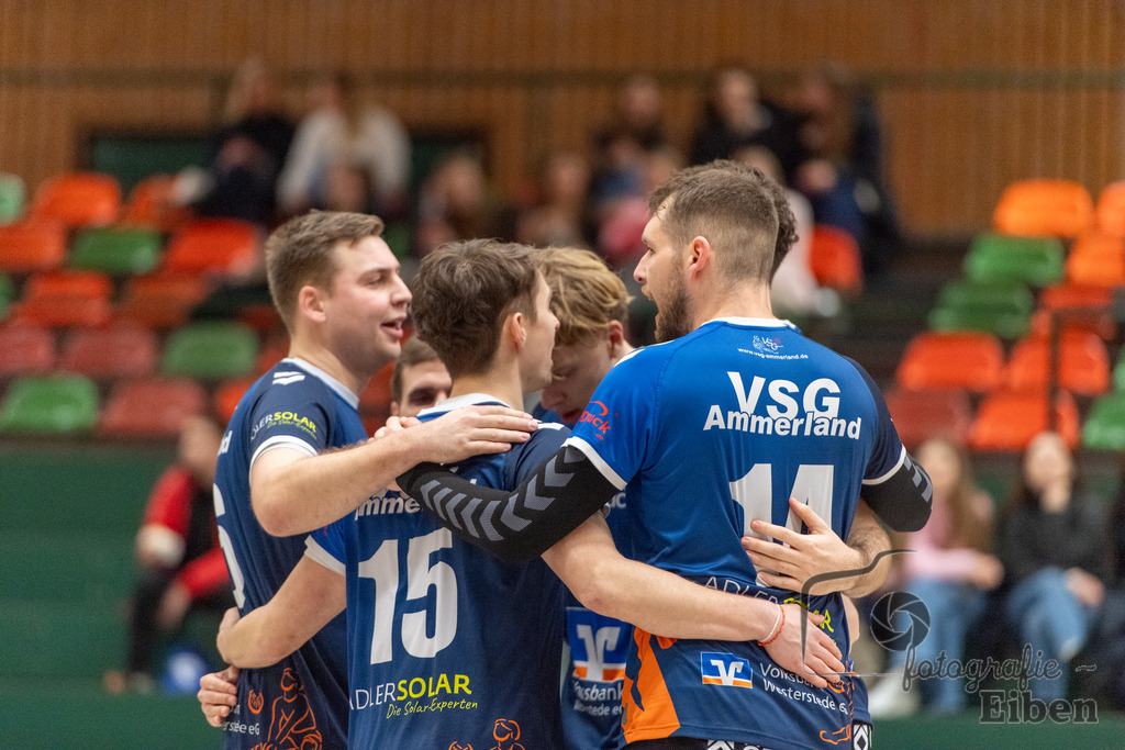 Oldenburger TB-VSG Ammerland | Volleyball Regionalliga; Oldenburger TB-VSG Ammerland am 24.01.2026 in Oldenburg (Sporthalle Haarenesch), Photo: Philip Eiben 2026 - Realisiert mit Pictrs.com