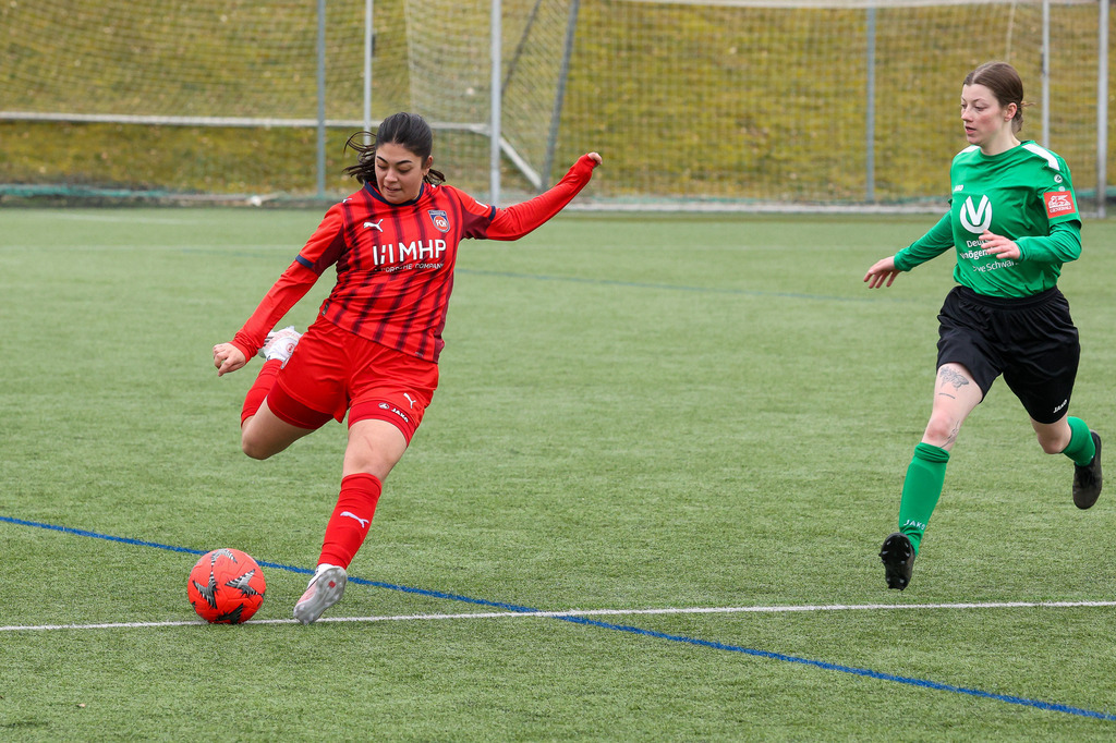 20260315-FCH-Steinheim_073 | 1.FC Heidenheim 1846 II vs. TV Steinheim, Fußball, Frauen, Bezirksliga, 2025/2026, 12. Spieltag, 15.03.2026 in Heidenheim, Kunstrasen b. Voith-Arena West(Foto: Michael Bulling) - Realisiert mit Pictrs.com