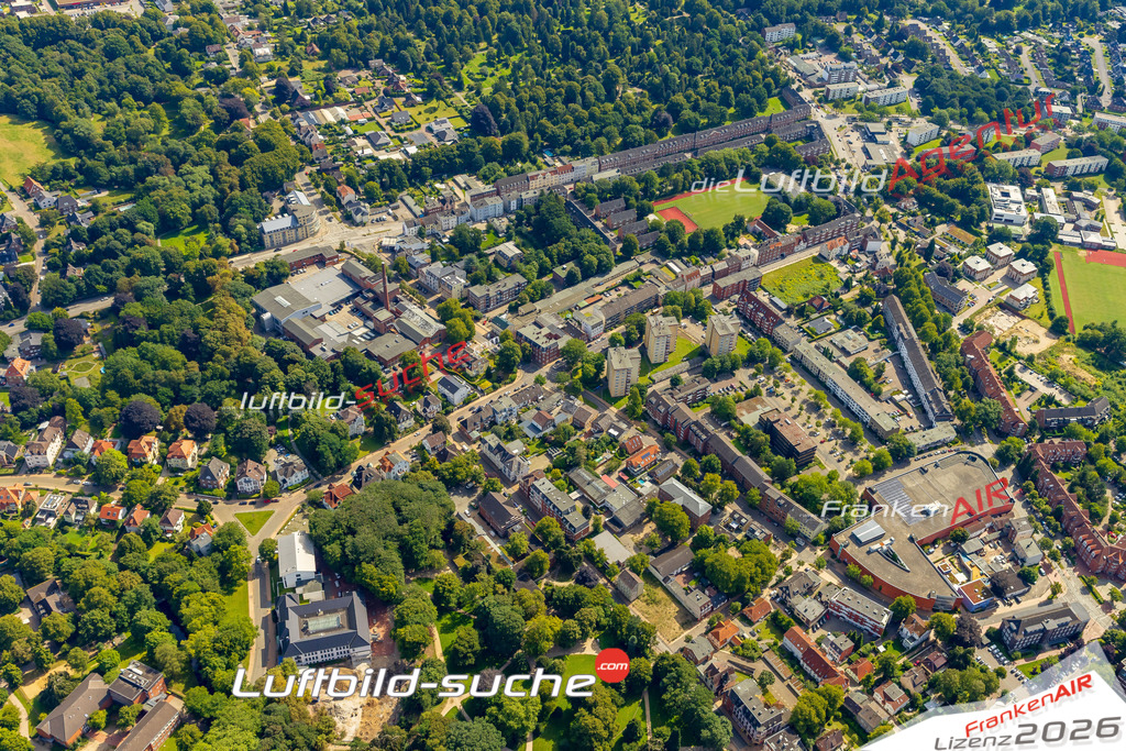 Brachenfeld Neumünster Bild- Das Luftbild wurde 2025 vom UL-Flugzeug heraus erstellt ( keine Drohne bzw. Drohnenaufnahme ) - Hochauflösende Luftaufnahme -Nicht vergleichbar mit Google Maps oder Satelittenbilder- Die Geschenkidee !Mit Lizenz und Bildrechte bestellbar - CC