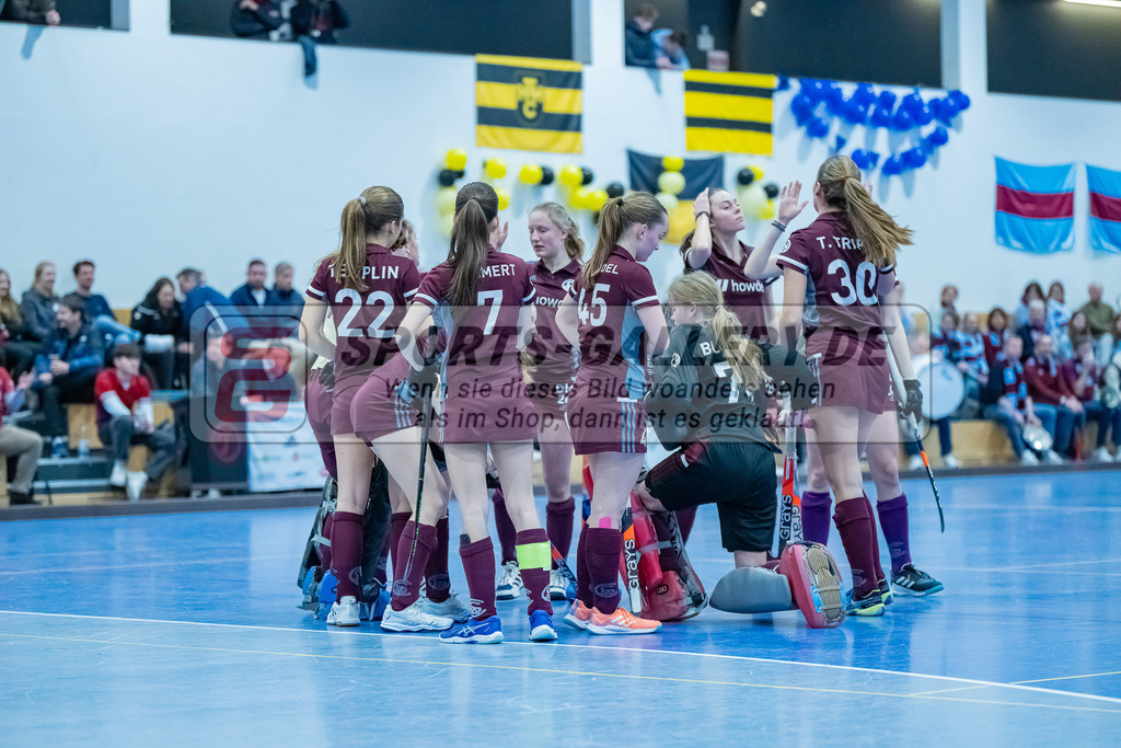HK_20240303_108915 | 2. Halbfinale Deutsche Meisterschaft WU16 am 3.3.2024 Halle DHC, Düsseldorf ,
