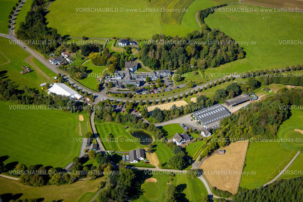 Attendorn230909443 | Luftbild, Romantik Hotel Platte, Helden, Attendorn, Sauerland, Nordrhein-Westfalen, Deutschland