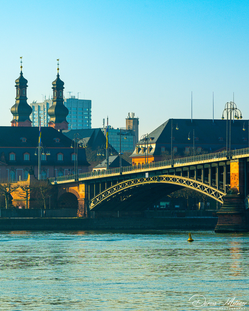 Die Theodor-Heuss-Brücke | Die Theodor-Heuss-Brücke in Mainz