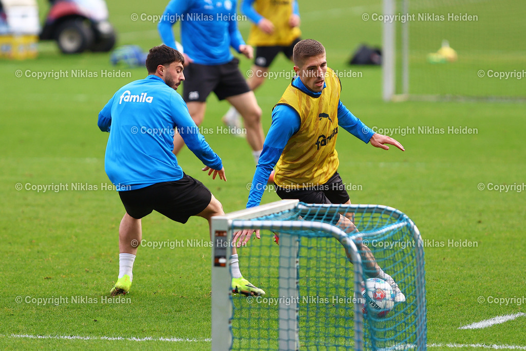 NH_HolsteinKiel_Training_17032026 | #6 Marko Ivezic (Holstein Kiel) und #8 Umut Tohumcu (Holstein Kiel)Fußball I Herren I Training I Saison 2025-2026 I Holstein Kiel I 17.03.2026 I Citti-Fußballpark