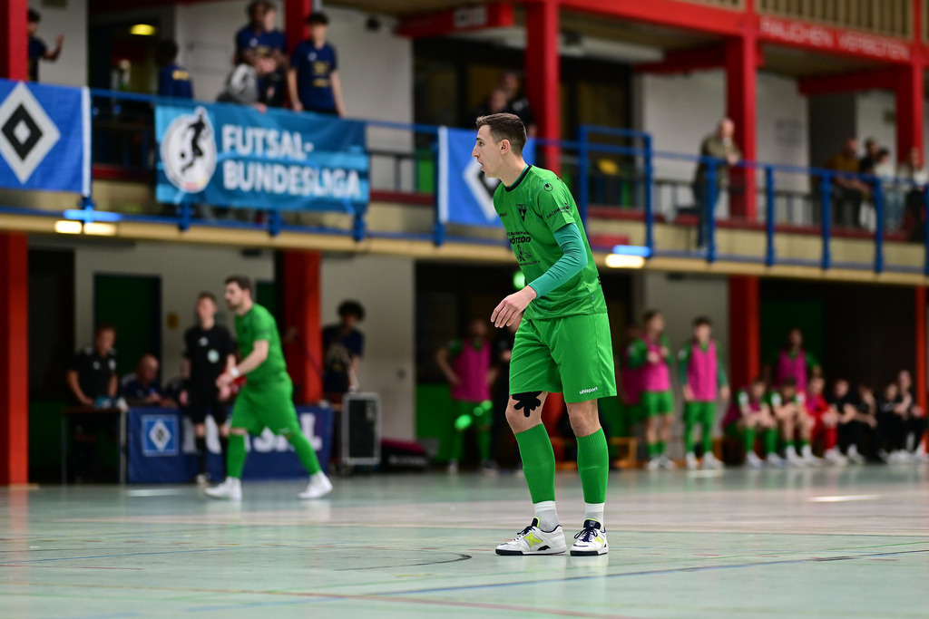 Futsal I Herren I Saison 2024-2025 I Bundesliga I Playoff I Halbfinale I Hamburger SV - TSV Weilimdorf | Der Sportfotograf. - Realisiert mit Pictrs.com