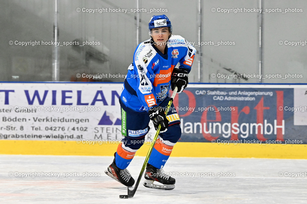 ESC Steindorf Sparkasse Feldkirchen Shooting | #21 Walder Patrik, ESC Steindorf Sparkasse Feldkirchen Shooting, ESC Steindorf Sparkasse Feldkirchen Shooting am 24.10.2025 in Steindorf (Ossiachersee Halle), Austria, (Photo by Bernd Stefan)