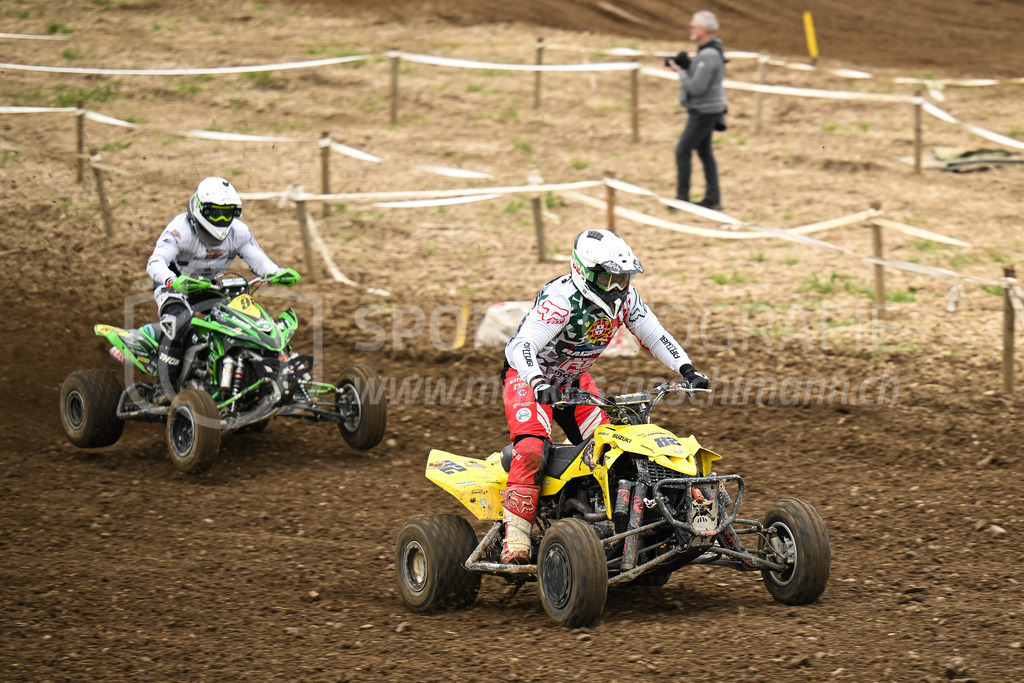 Motocross Schlatt bei Winterthur - 30. April 2023 | #82 De Jesus Lameiras Ivo Renato aus St-Aubin (CH) auf KTM in der Kategorie Quad am Motocross Schlatt bei Winterthur, 30. April 2023. 
Instagram: @mx_schlatt | @mc_wila | @sam_schweiz
Bild: Sportfotografie Markus Aeschimann | www.markus-aeschimann.ch - Realisiert mit Pictrs.com
