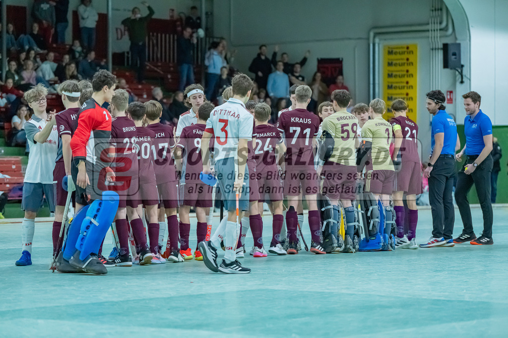 HK_20240225_108619 | Spiel um Platz 3 Deutsche Meisterschaft MU14 am 25.2.2024 Halle RW Köln, Köln ,