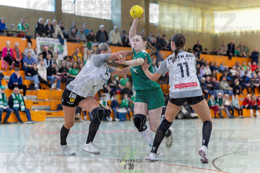 Jugendbundesliga wJA, Pokalrunde, HSG Kleenheim/Langgöns - Frisch Auf Göppingen | Jugendbundesliga wJA, Pokalrunde, HSG Kleenheim/Langgöns - Frisch Auf Göppingen am 28.02.2026 in Oberkleen (Weidig-Halle)Photo © 2026 - Jörg Heinrich - Realisiert mit Pictrs.com
