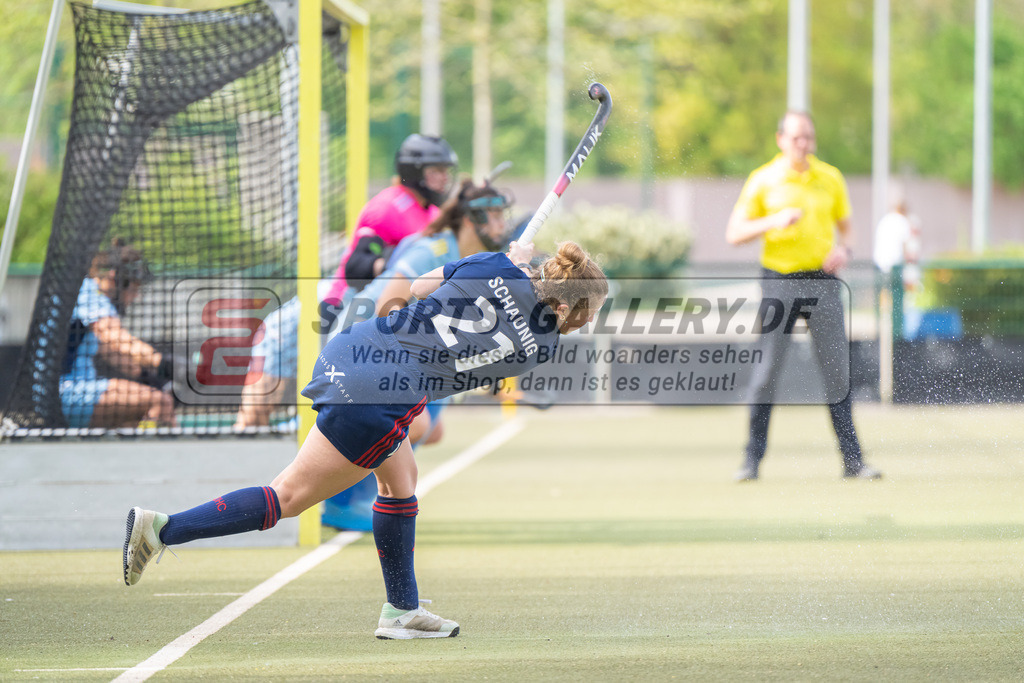 HK_20240413_100323 | 1. Bundesliga Hockey Damen Düsseldorfer HC - Zehlendorfer Wespen am 13.4.2024 DHC, Düsseldorf , Maike Schaunig ( Düsseldorfer HC #21 )